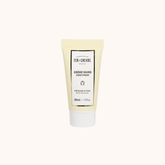 Fer a Cheval Scented Hand Cream (30ml) - White Tea & Yuzu