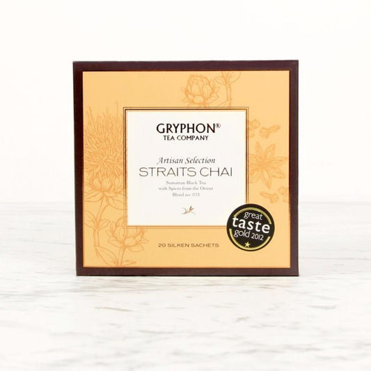 Gryphon Straits Chai Black Tea (20 sachets)