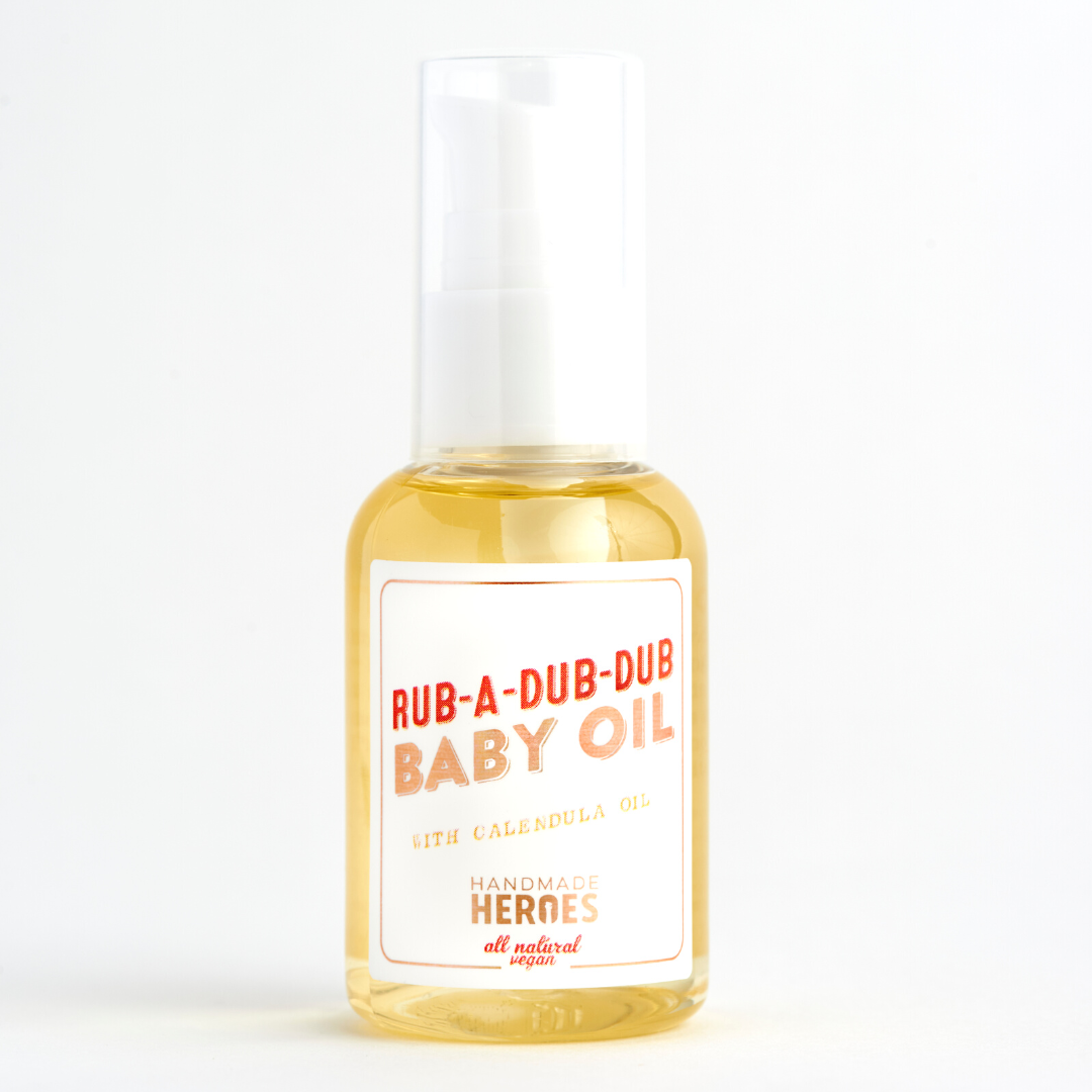Handmade Heroes Rub A Dub Dub Baby Oil On GiftGood