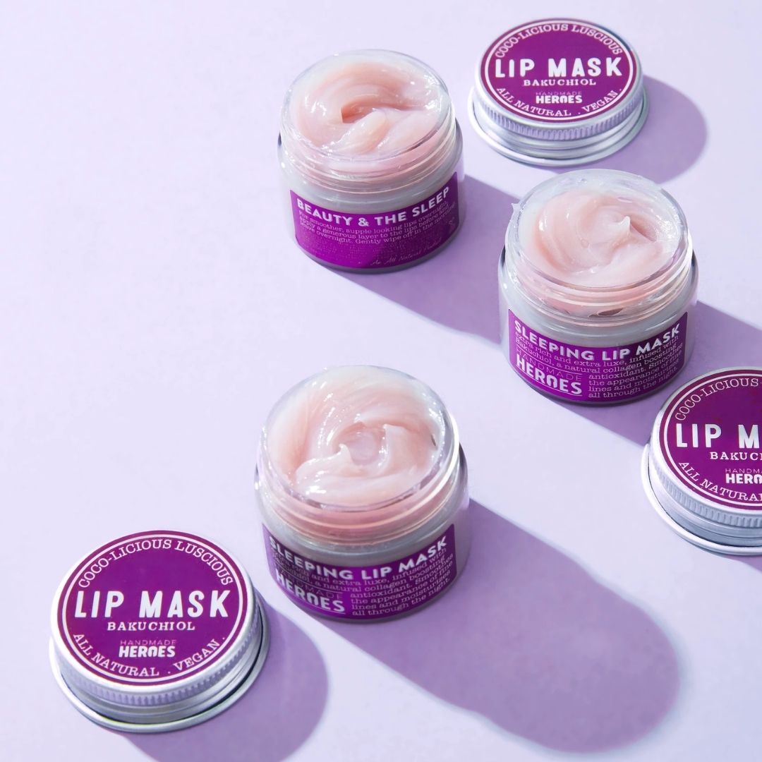 Handmade Heroes - Lip Mask - Cocolicious Luscious Bakuchiol