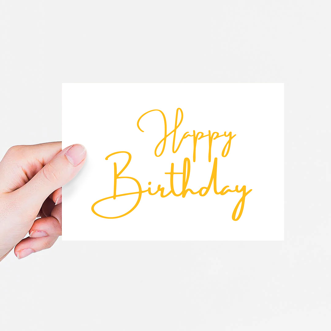 Card - Happy Birthday