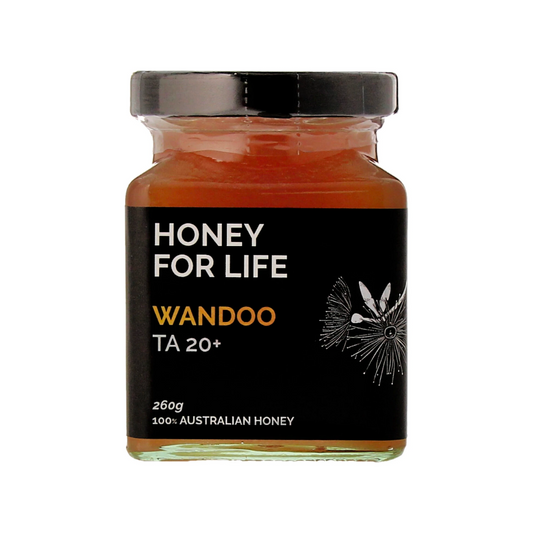 Honey For Life - Wandoo TA 20+ Honey (260g)