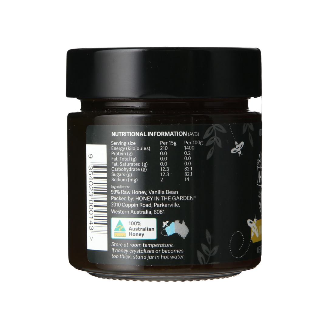 Honey In The Garden - Vanilla Bean Honey (300g)