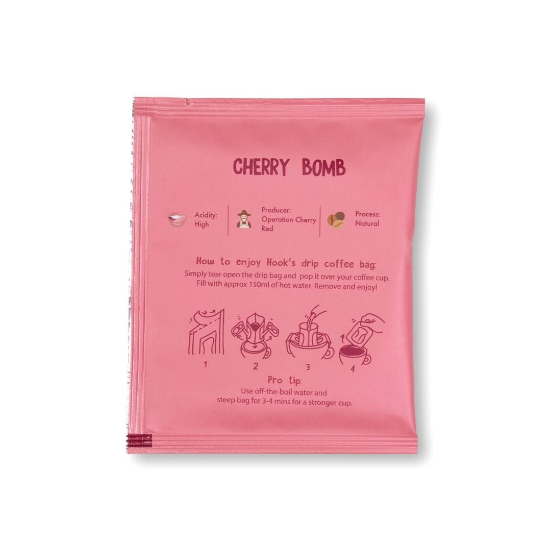 Hook Coffee - Cherry Bomb Drip Coffee