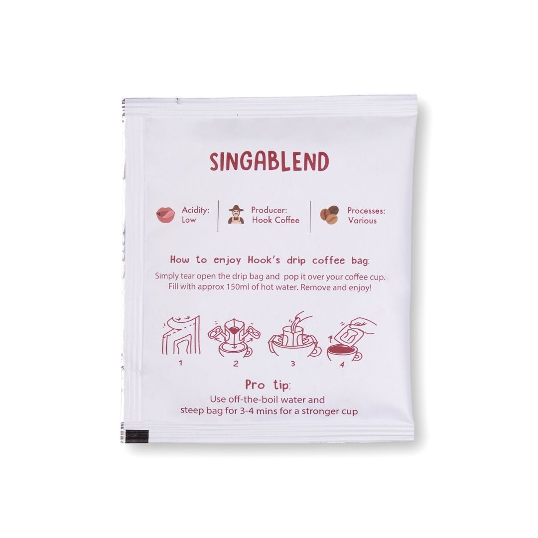 Hook Coffee - Singablend Drip Coffee