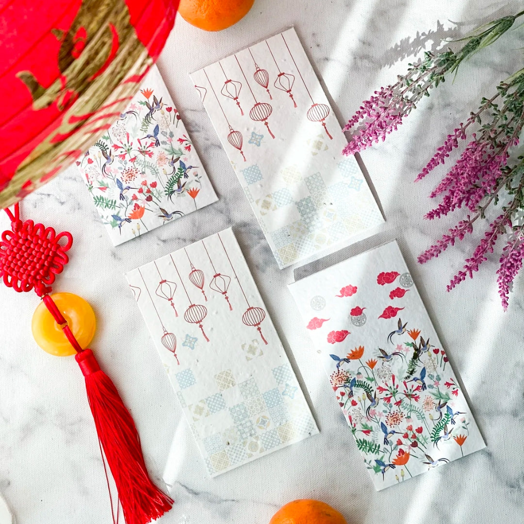 Left-handesign BIJ Plantable Angbaos (Set of 2)