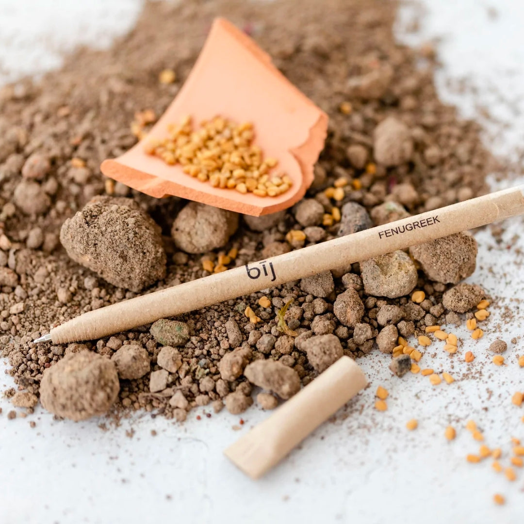 Left-handesign BIJ Plantable Pen - Fenugreek