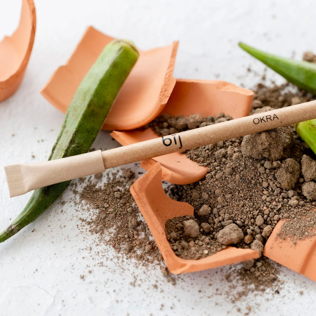 Left-handesign BIJ Plantable Pen - Okra
