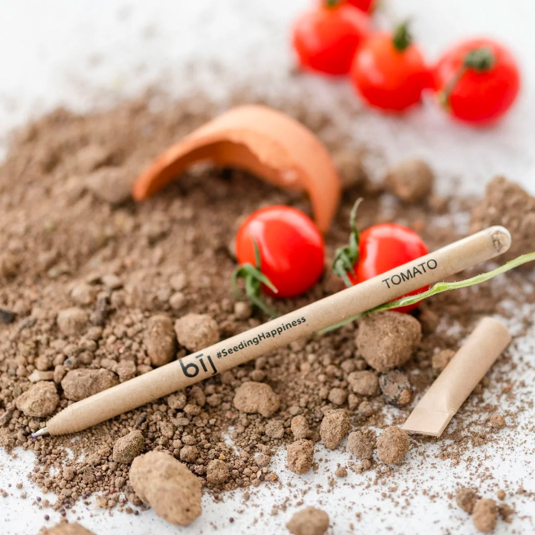 Left-handesign BIJ Plantable Pen - Tomato