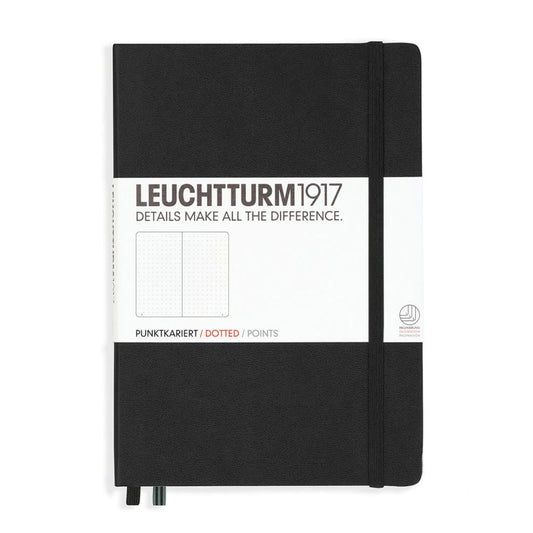 Leuchtturm1917 - Hardcover A5 Notebook - Black