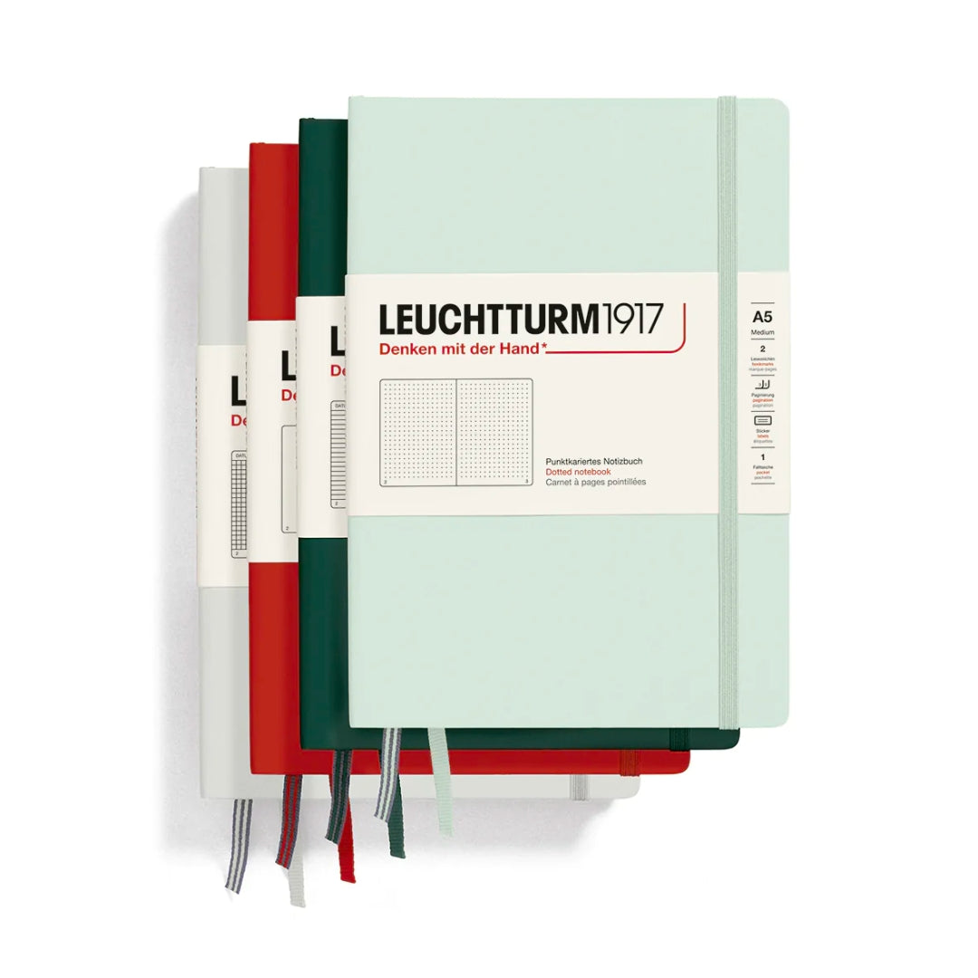 Leuchtturm1917 - Hardcover A5 Notebook - Mint Green