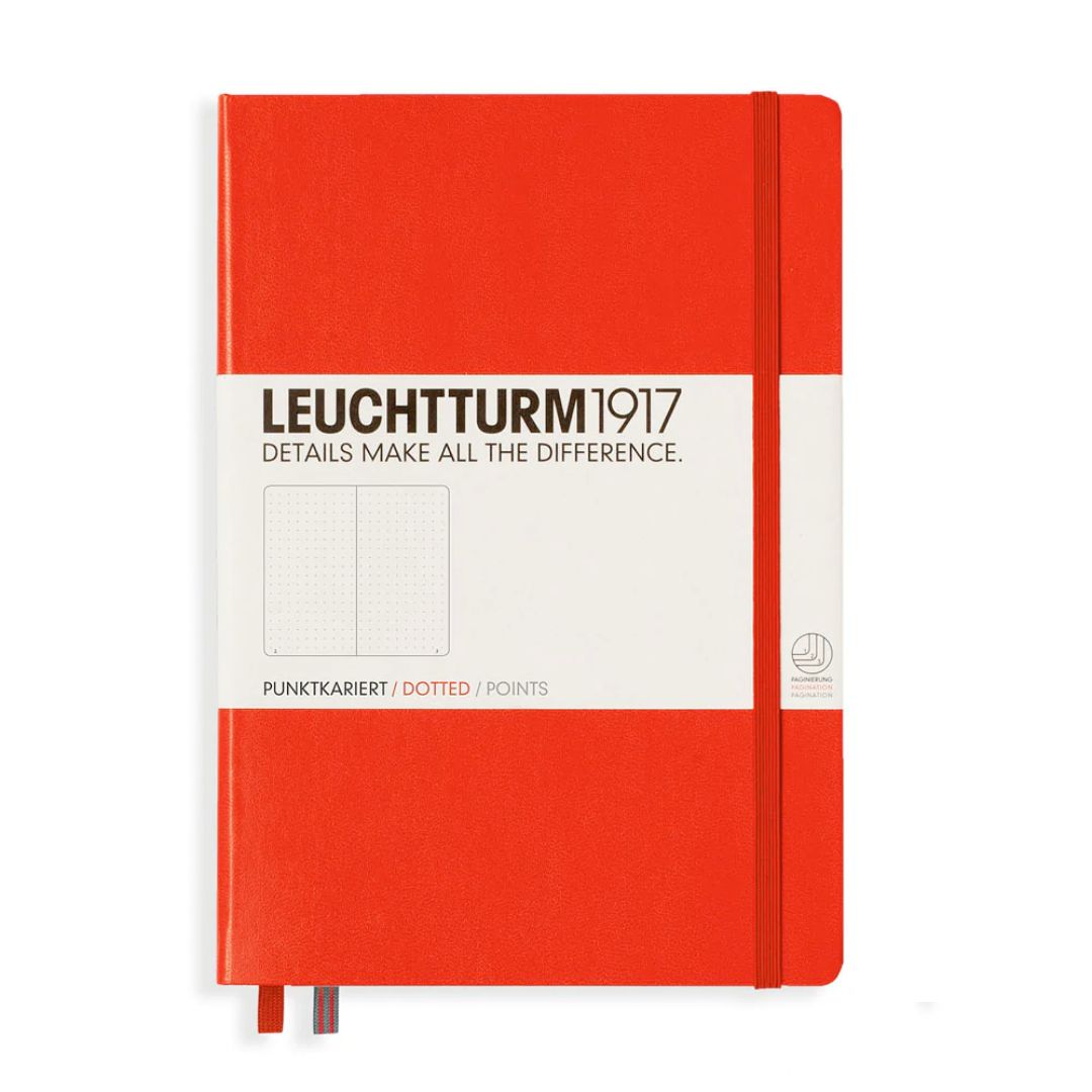 Leuchtturm1917 - Hardcover A5 Notebook - Red
