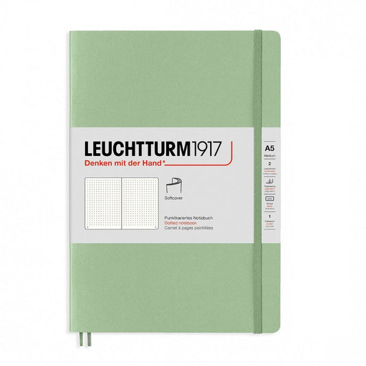 Leuchtturm1917 - Hardcover A5 Notebook - Sage