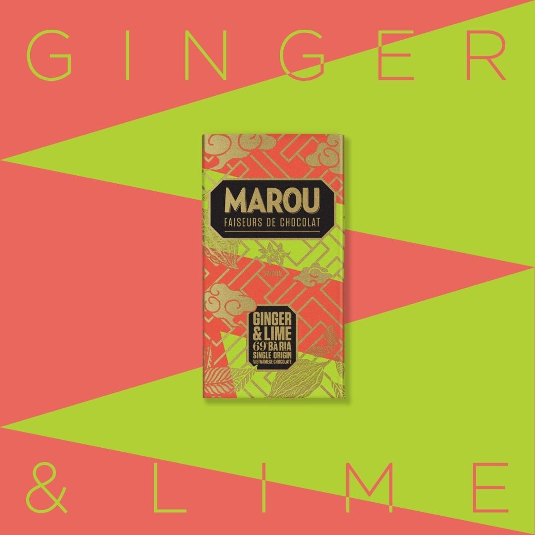 Marou - Ginger Lime Chocolate 69% (80g)