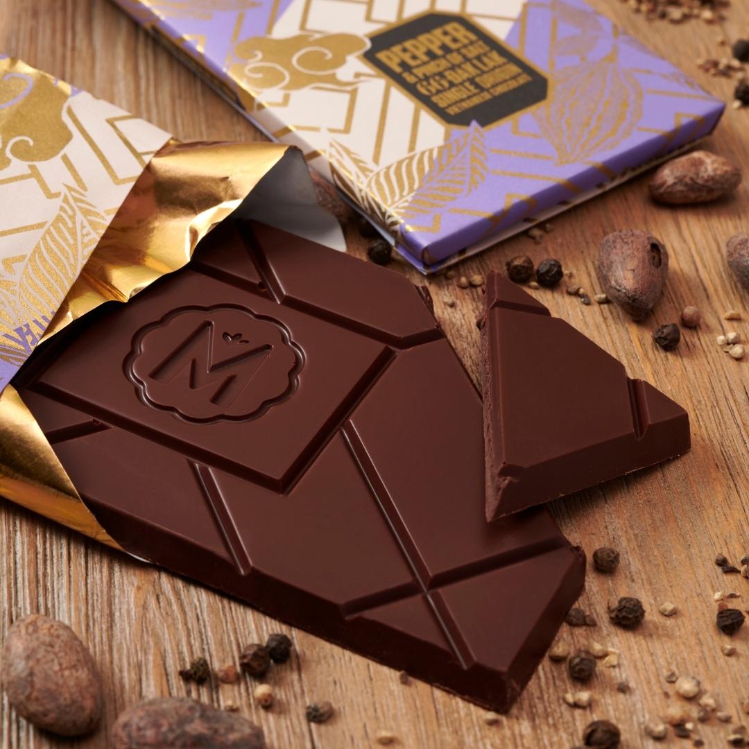 Marou - Pepper Salt Chocolate 66% (80g)