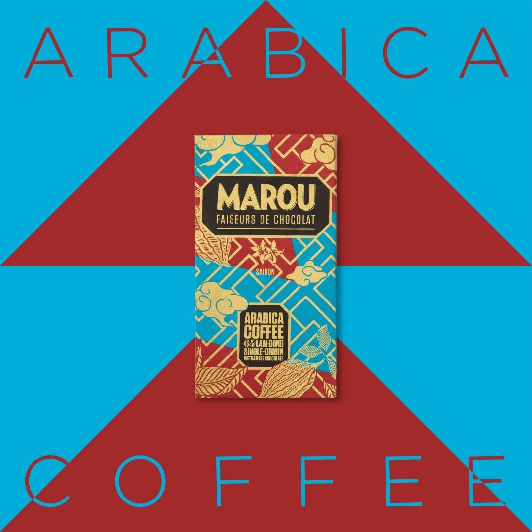 Marou - Arabica Coffee Chocolate 64% (80g)