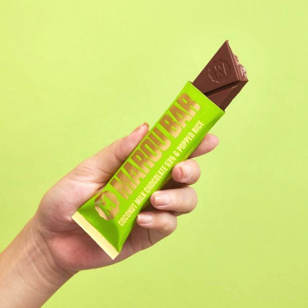 Marou - Chocolate Bar 53% w/ Coconut Milk & Popped Rice (35g)