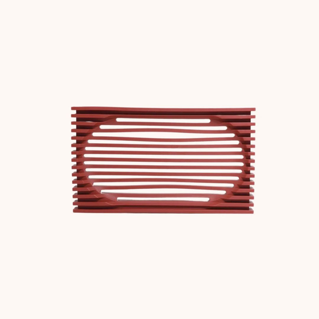 Oasis: The Lattice Soap Dish (Maroon)