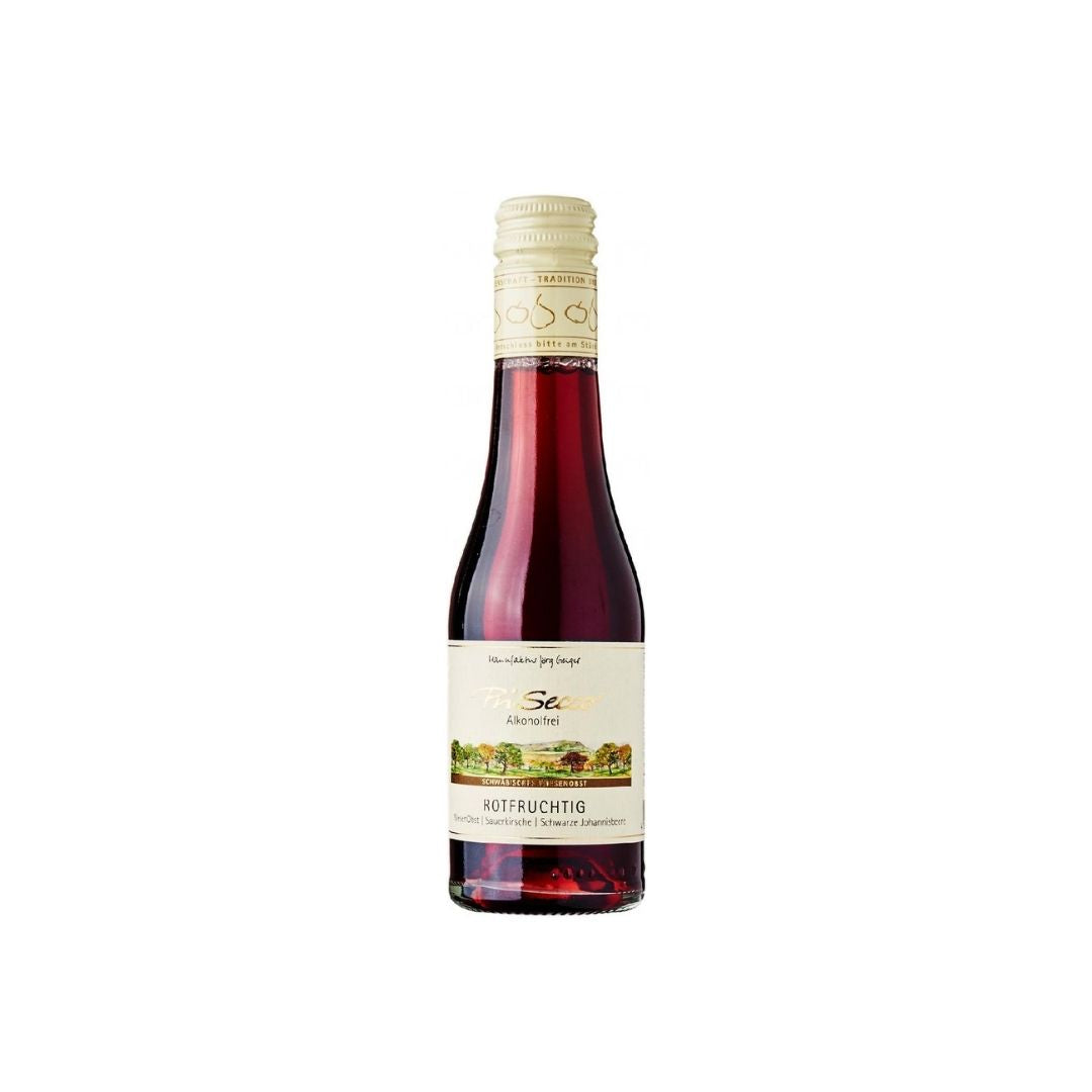 PRISECCO Non-alcoholic Sparkling Wine - Red over Rocks