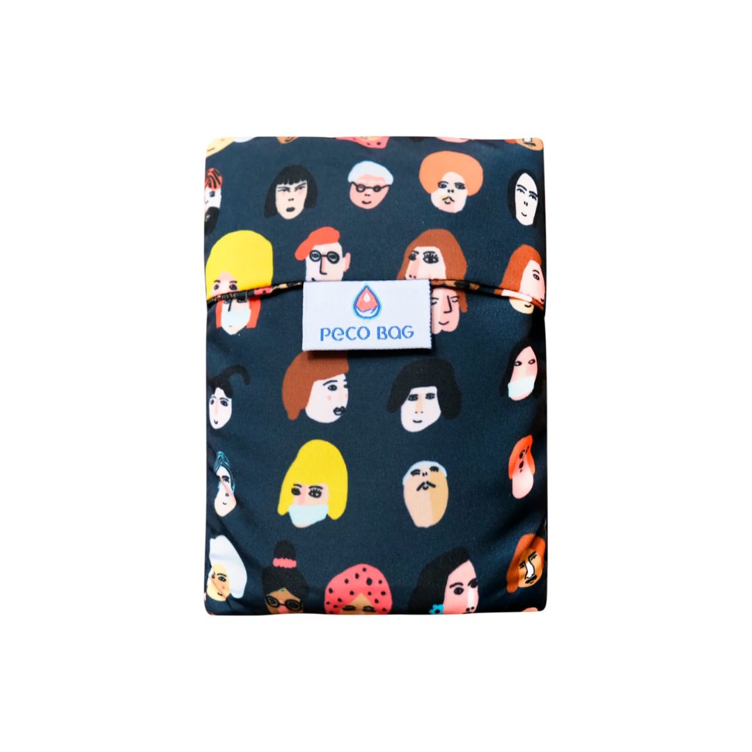 Peco Bag Foldable Reusable Bag (Let's Face It)
