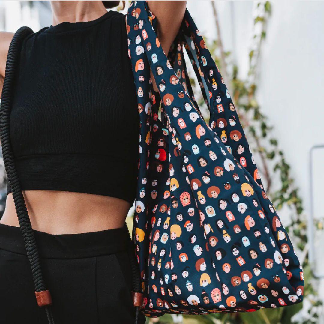 Peco Bag Foldable Reusable Bag (Let's Face It)