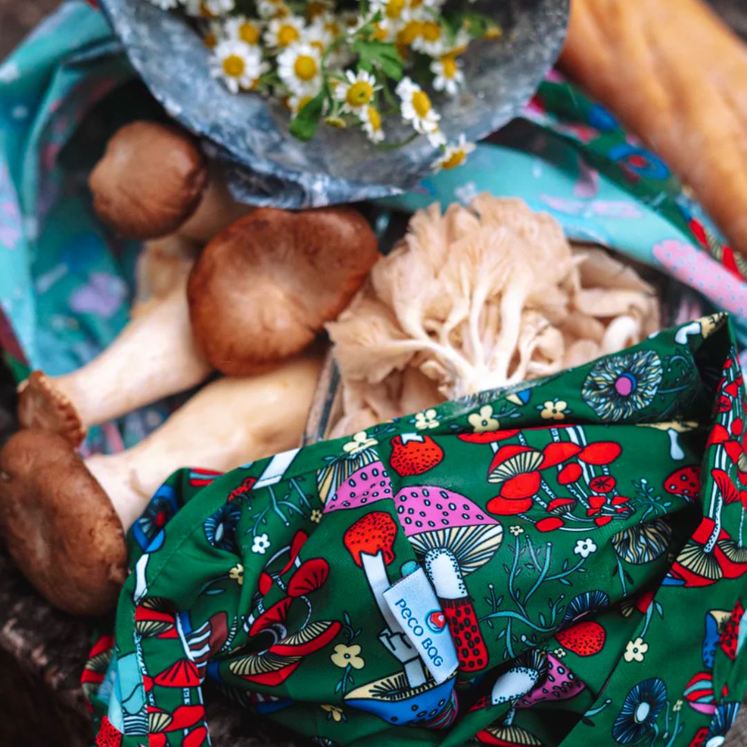 Peco Bag Foldable Reusable Bag (Mush Love)