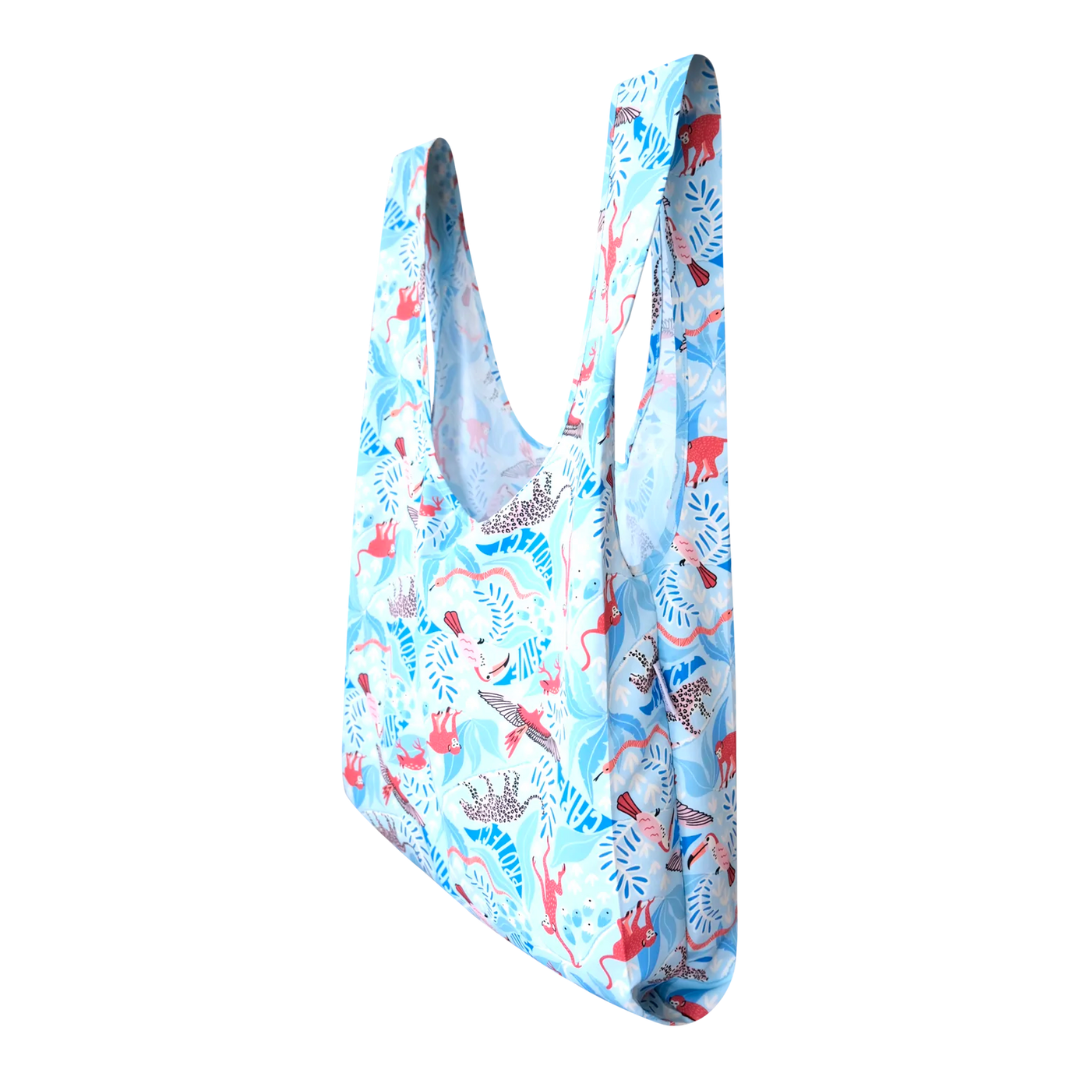 Peco Bag Foldable Reusable Bag (Protect The Amazon)