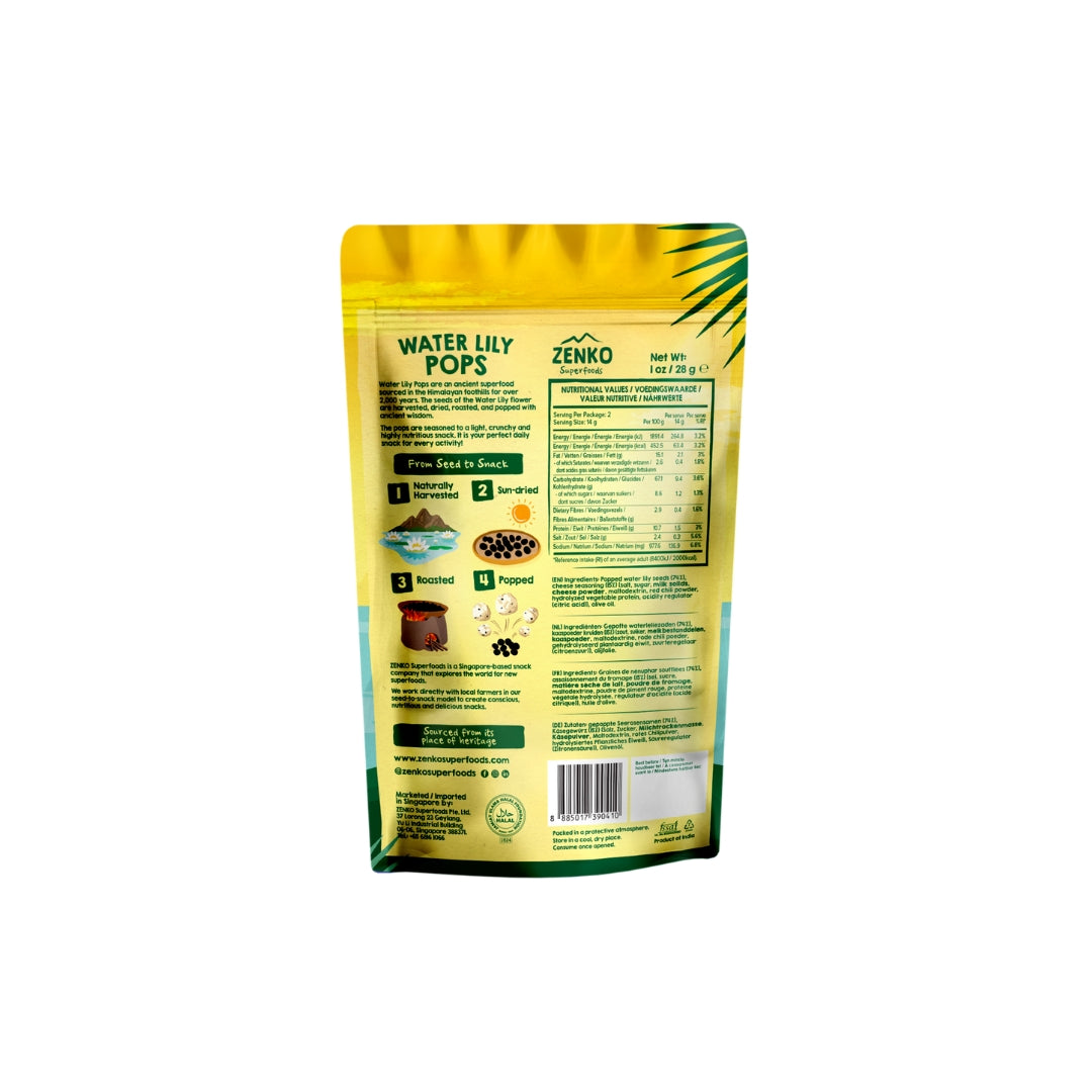 Zenko - Water Lily Pops - Cheese (28g)