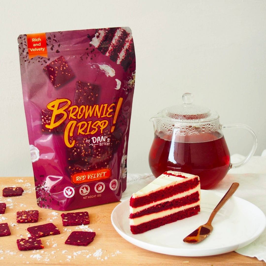 Dan's Bites - Brownie Crisp - Red Velvet (80g)