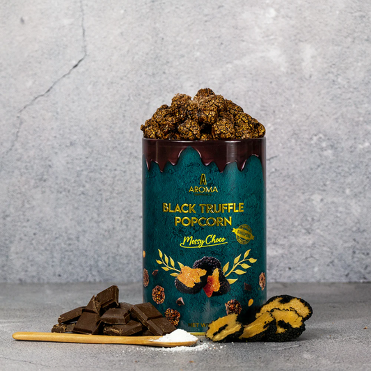 Aroma Truffle Black Truffle Popcorn - Messy Choco