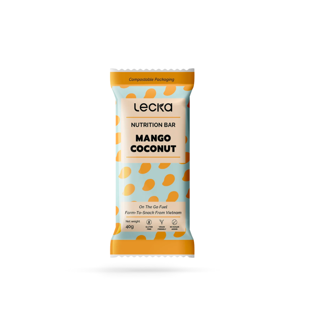 Lecka Mango Coconut Energy Bar (40g)