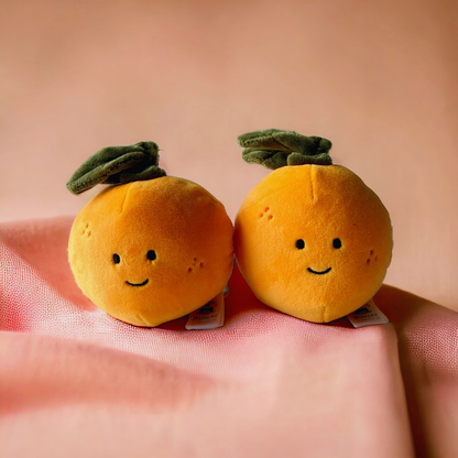 A Pair of Jellycat Fabulous Oranges