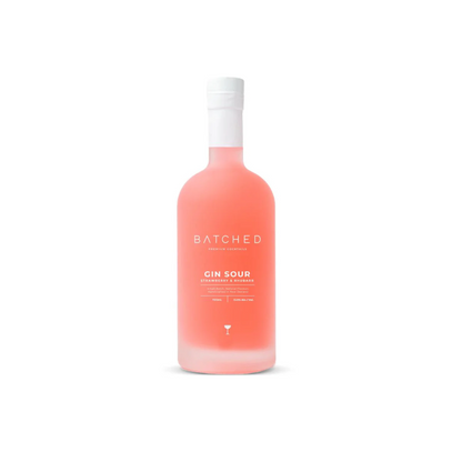 Batched - Gin Sour - Strawberry & Rhubarb 725ml