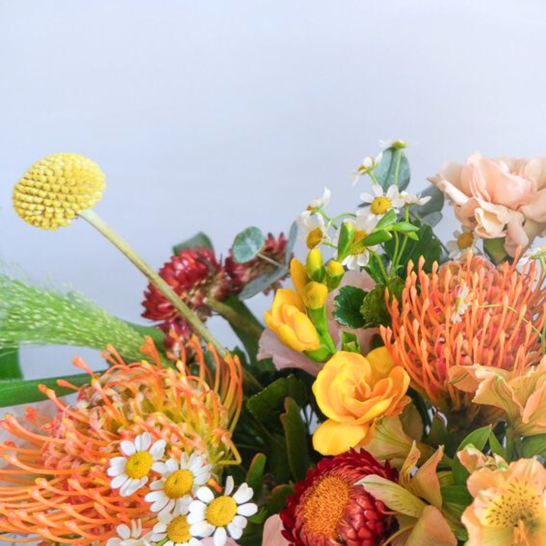 Bright & Cheery Fresh Flower Bouquet (Next-day Delivery only)