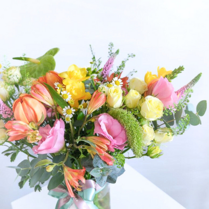 Bright & Cheery Fresh Flower Bouquet (Next-day Delivery only)