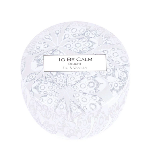 To Be Calm Mini Soy Candle - Delight (Fig & Vanilla)