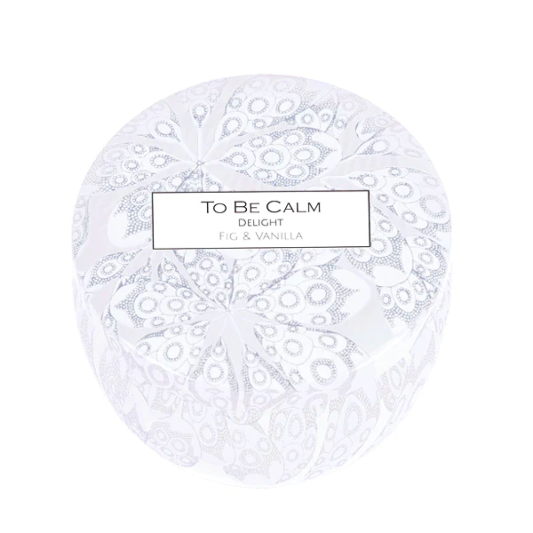 To Be Calm Mini Soy Candle - Delight (Fig & Vanilla)