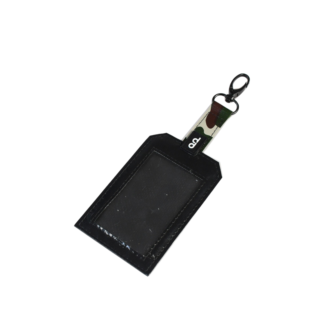 Custom Eco Dual-use Luggage Tag & Staff ID Holder