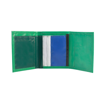 DDSG Upcycled Wallet - Green