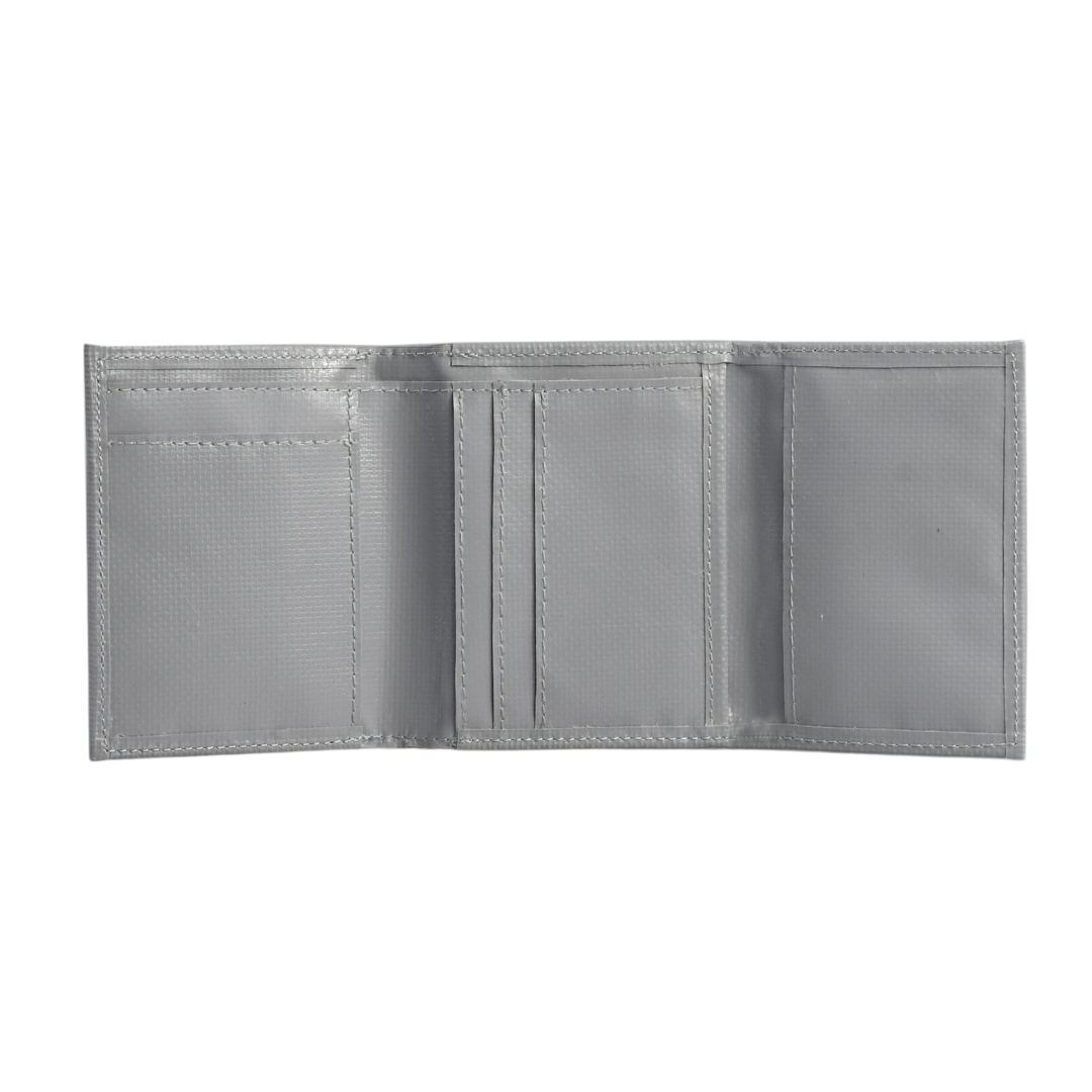 DDSG Upcycled Wallet - Light Grey