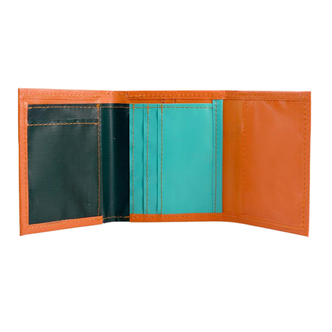 DDSG Upcycled Wallet - Orange