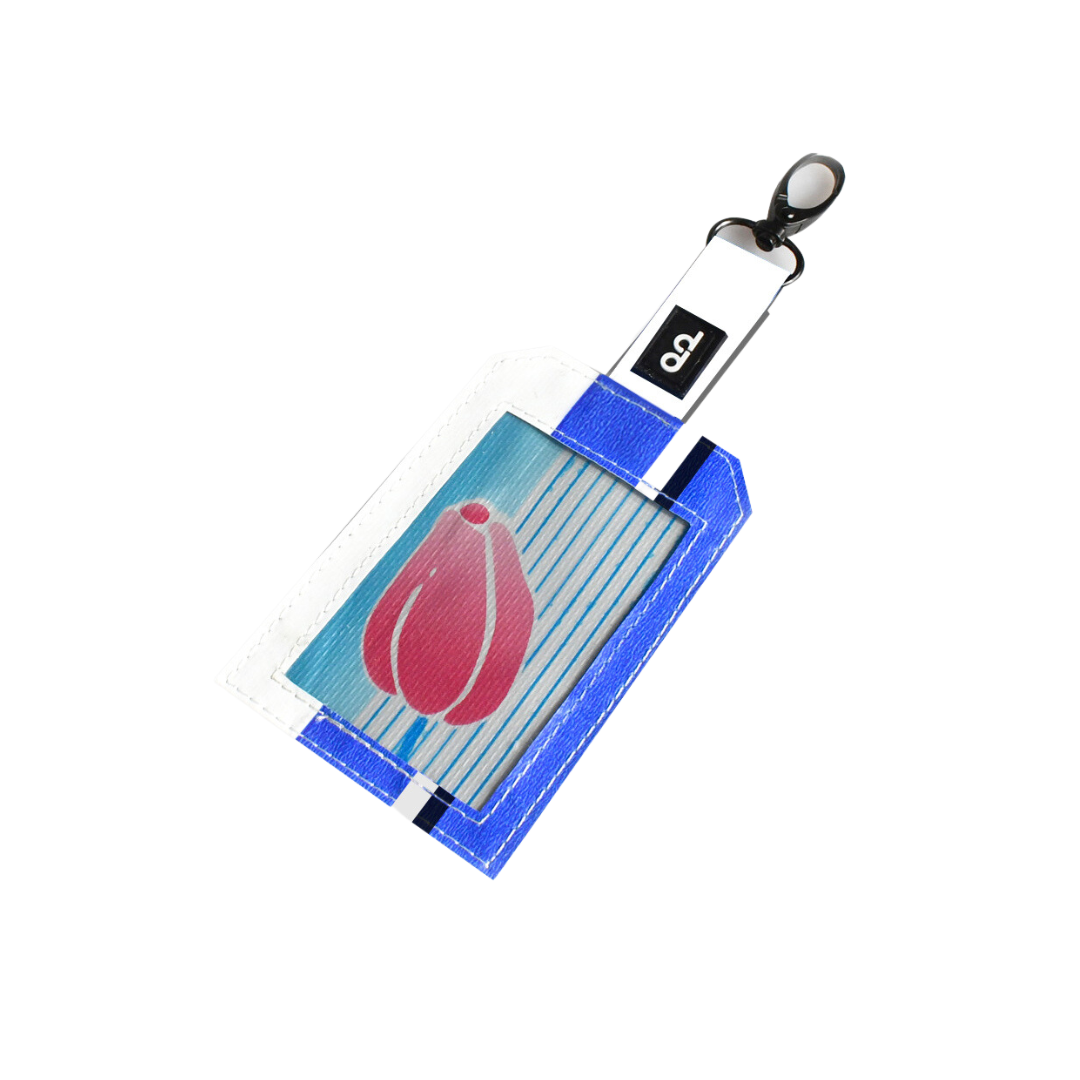 Custom Eco Dual-use Luggage Tag & Staff ID Holder