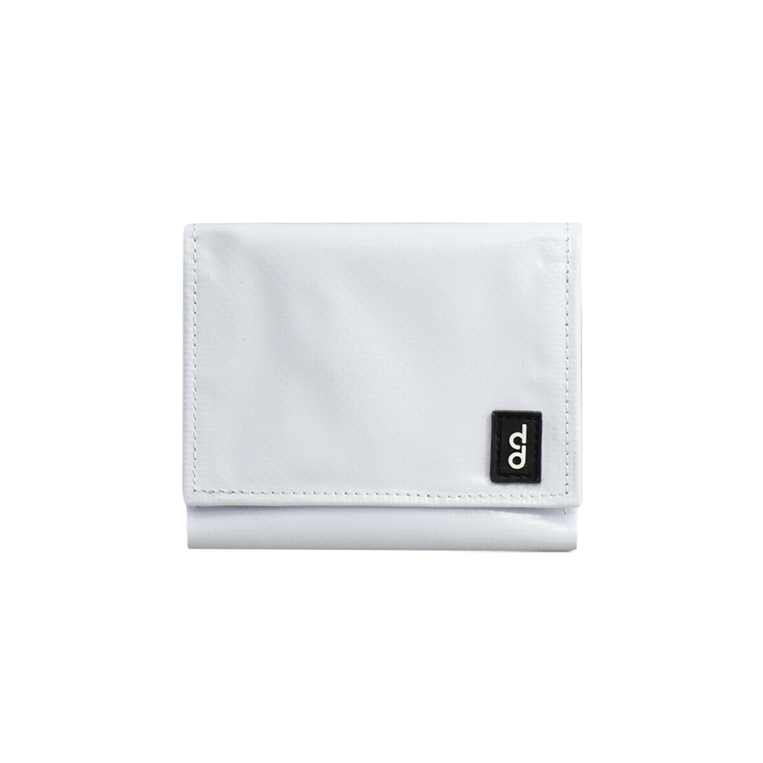 DDSG Upcycled Wallet - White