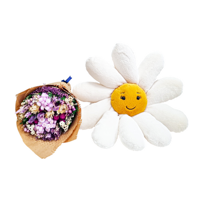 Dried Flowers & Fleury Daisy Combo