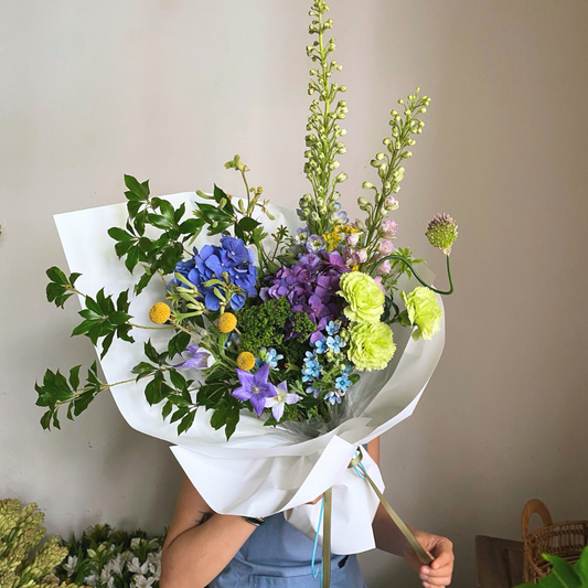 Flower Bouquet - Bold & Beautiful Palette [HCMC Only, Next-Day Delivery]