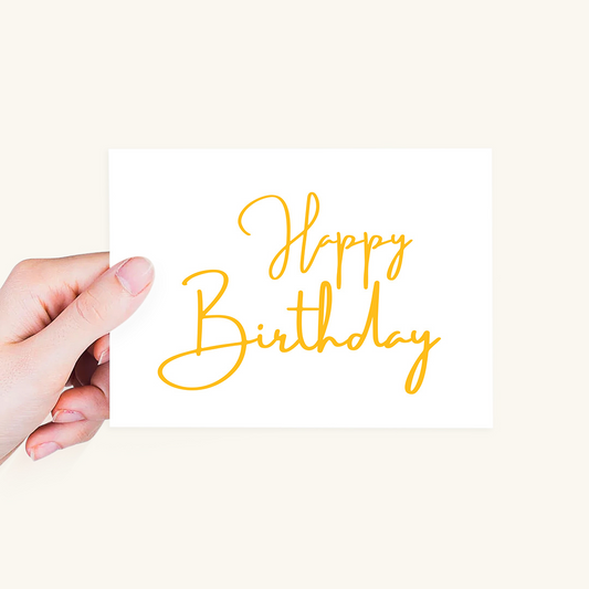 Card - Happy Birthday