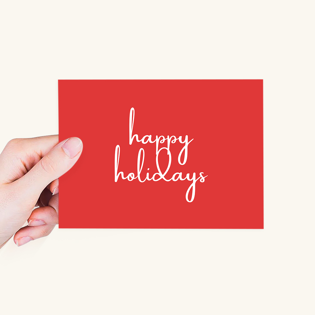 Card - Happy Holidays