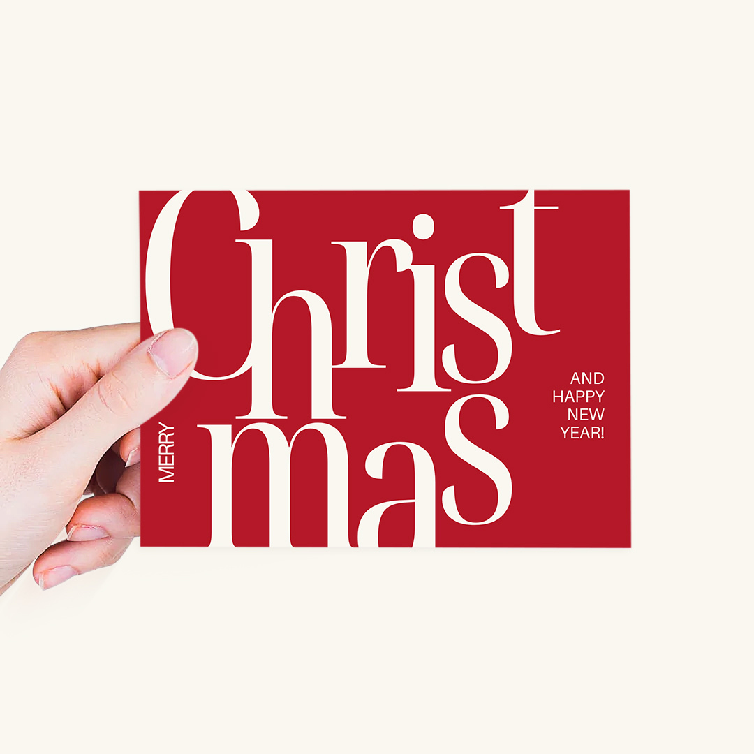 Card - Merry Christmas & Happy New Year