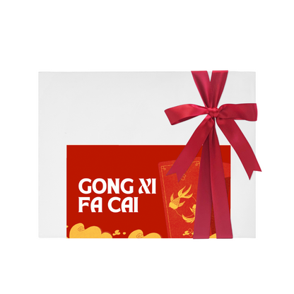 Premium Gift Box Packaging & Card - Gong Xi Fa Cai