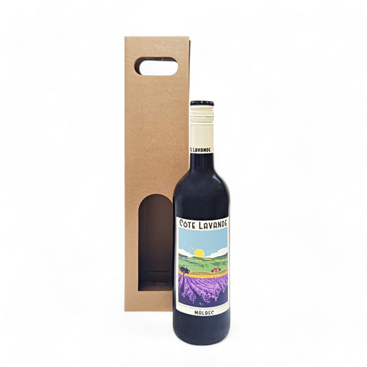 Gift Set of 1 Wine Bottle - Côte Lavande